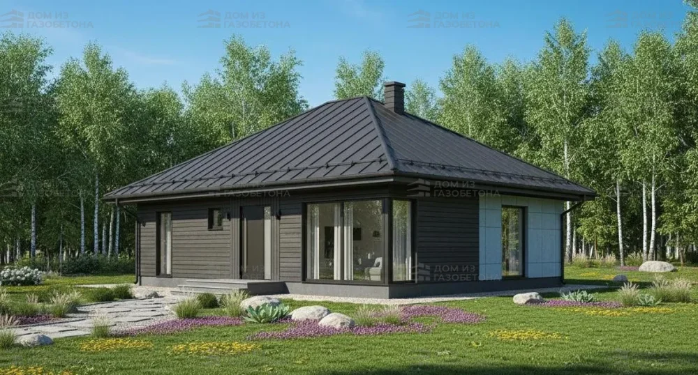 Проект Двухэтажный дом 13 на 14, 161 м2